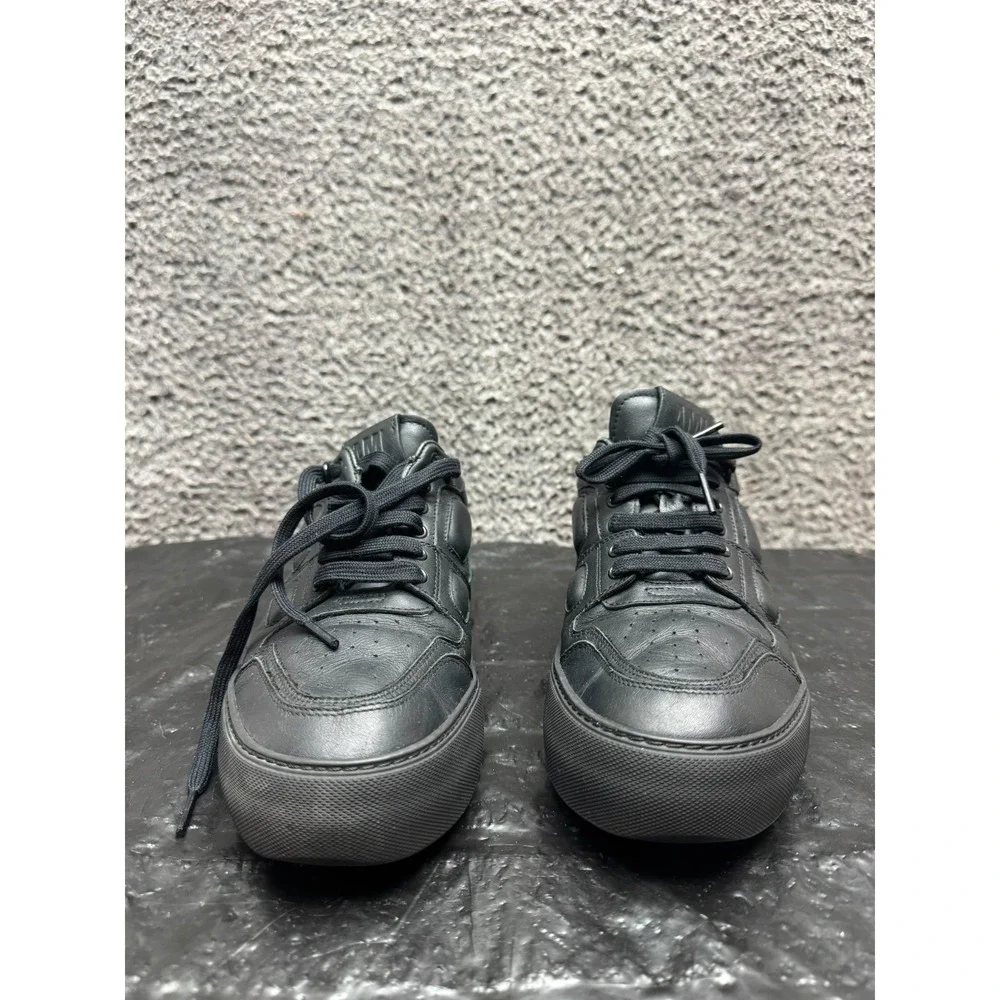 AMI Alexandre Mattiussi Ami De Cœur Low-Top Sneakers Black Womens Size 40 EU